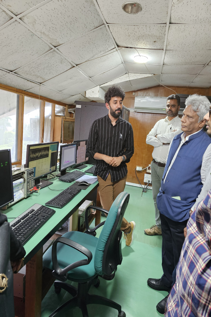 Dr. Ajit Kumar Mohanty, Secretary DAE Visit - April 2024